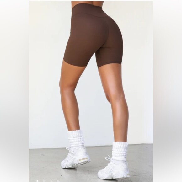 Joah Brown The Biker Short – S/M– Sueded Umber - Picture 2 of 3